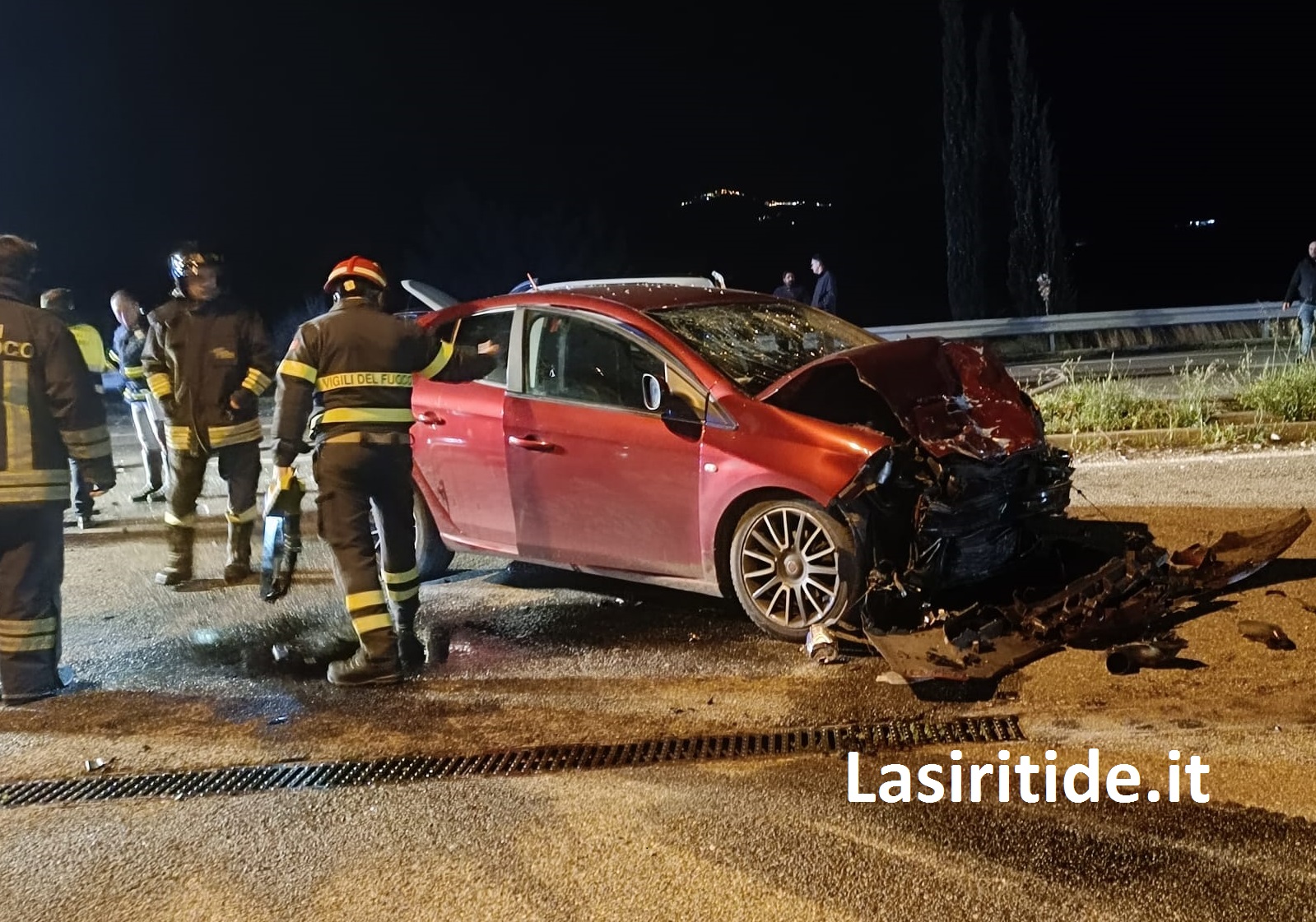 La Siritide - 17/03/2024 - Incidente Stradale Su Statale Sinnica