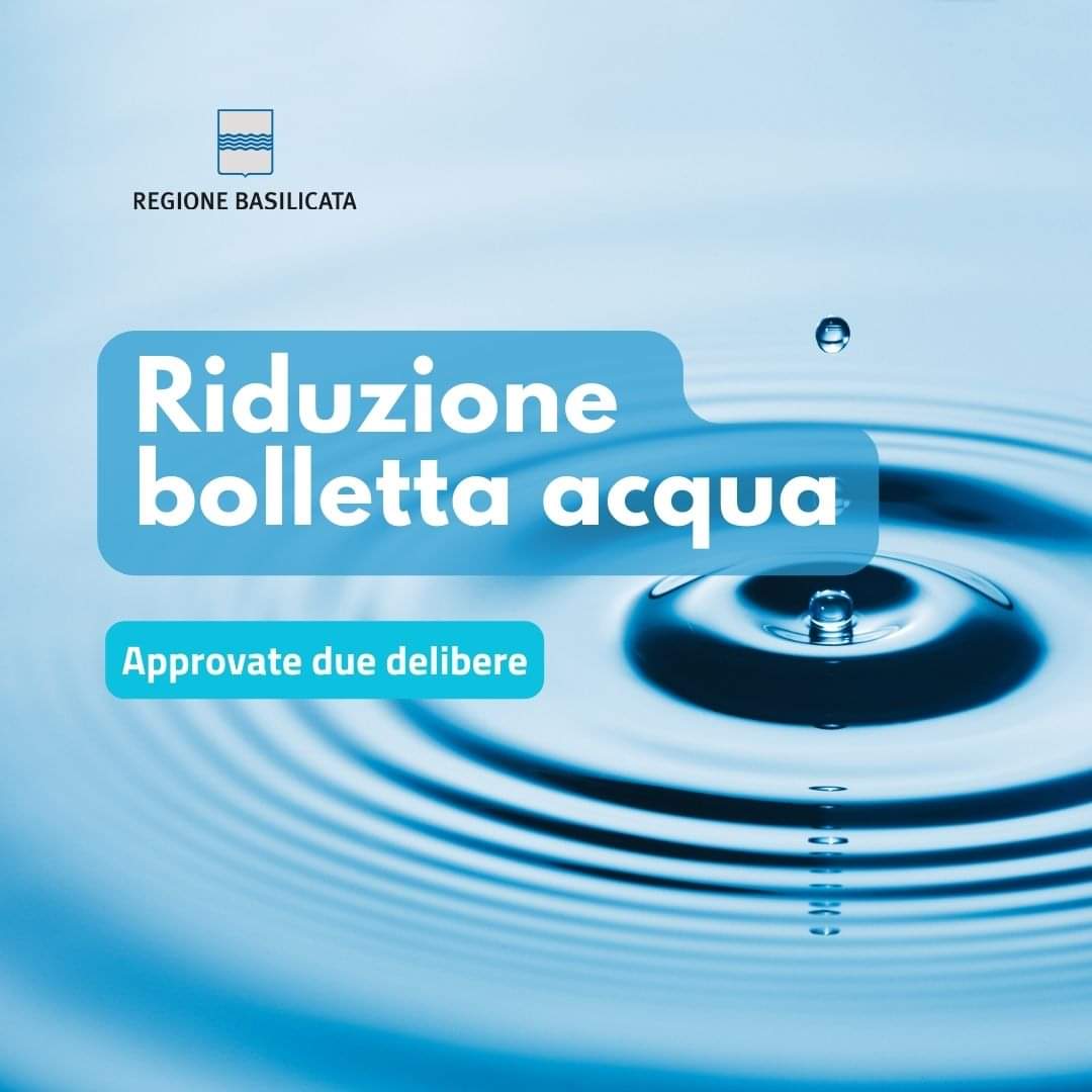 La Siritide - 5/01/2024 - Riduzione Bollette Dell' Acqua, Bardi ...